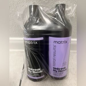 Matrix Total Results Unbreak My Blond
Shampoo and conditioner - 33.8 oz